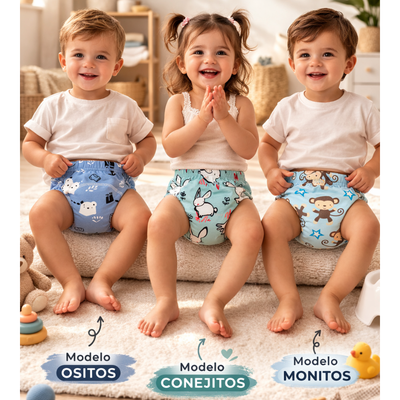 Zedrap FirstDry™ – Ropa Interior de Aprendizaje Reutilizable