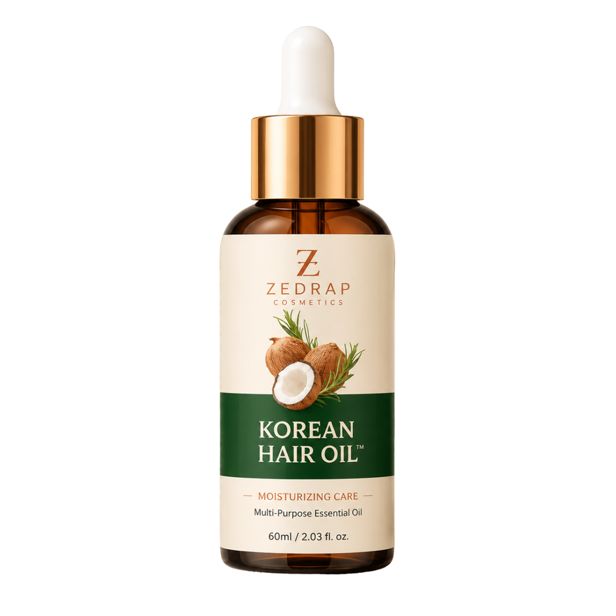 Korean Hair Oil™ — Aceite de Romero y Coco para el Cabello
