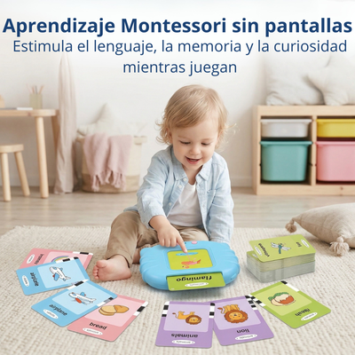 Tarjetas Educativas Interactivas Montessori – Aprende Inglés Jugando