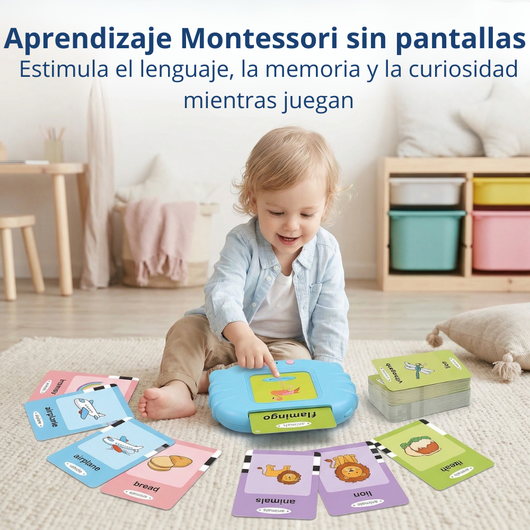 Tarjetas Educativas Interactivas Montessori – Aprende Inglés Jugando