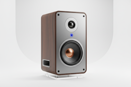 altavoz de estanteria