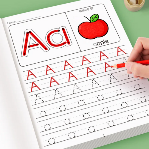 Cuaderno de Caligrafía en Inglés para Niños