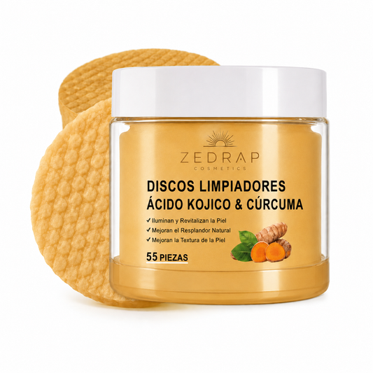 Discos Limpiadores Ácido Kójico & Cúrcuma